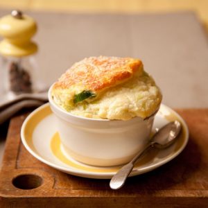 Soffiato di Porri e Formaggio