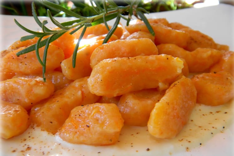 Gnocchi di Zucca, or Pumpkin Gnocchi