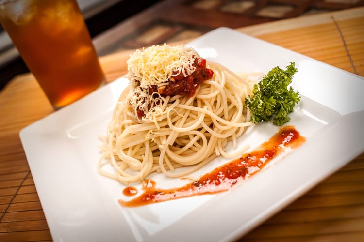 Spaghetti in Salsa di Vino