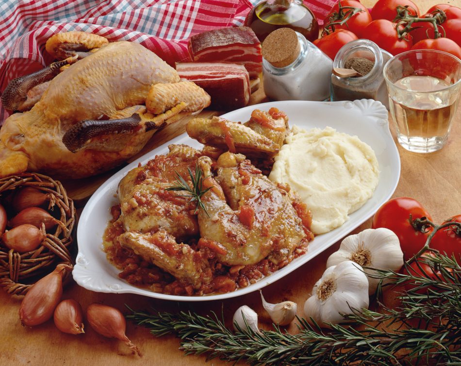Faraona alla Cacciatora con Funghi – A Traditional Italian Recipe