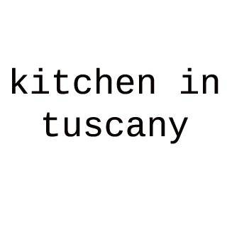 Kitchen in tuscany