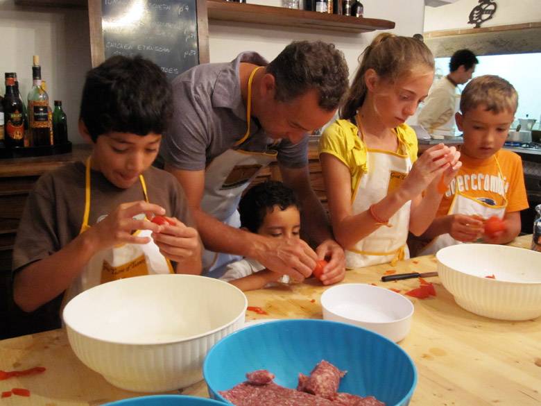 Cooking with children Italian Cuisine