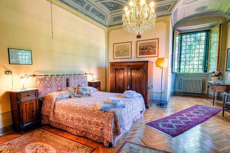 Villa Pandolfini bedroom